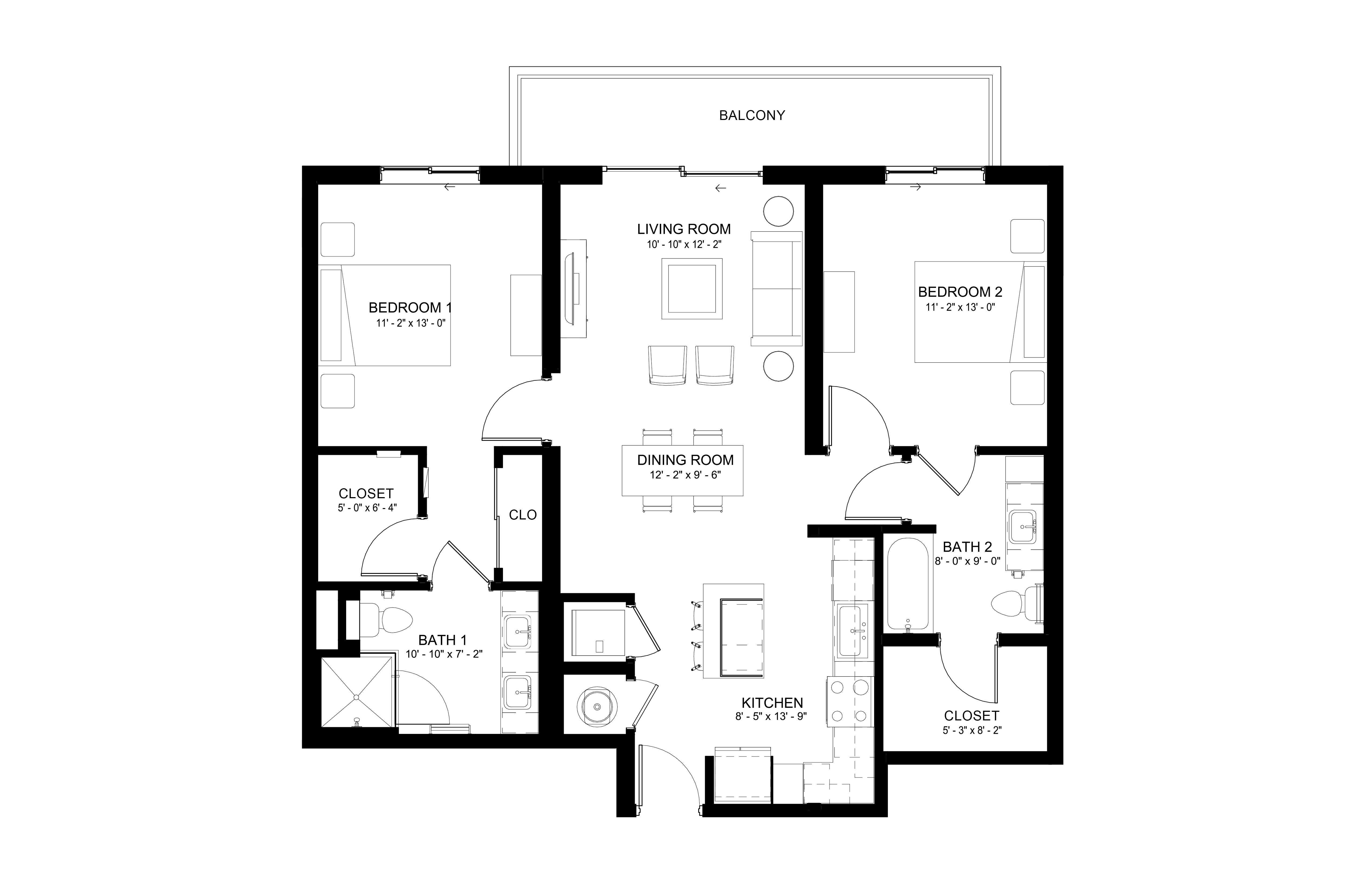 Apartment 239 floorplan