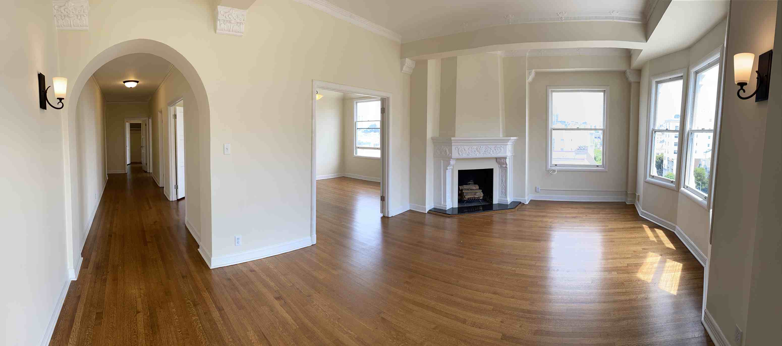 Sample 2BR Living Room