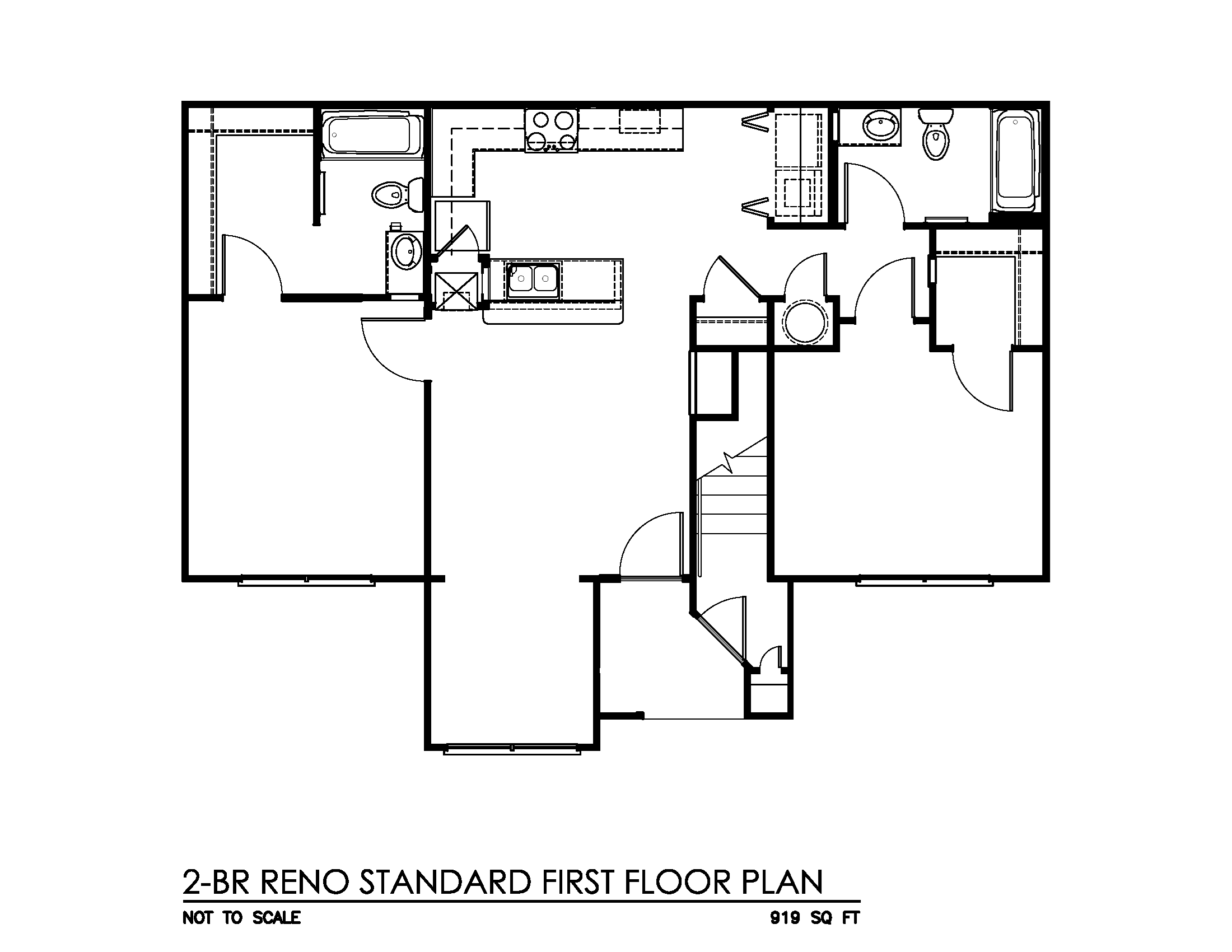 Floor Plans of Southfork in Camilla, GA