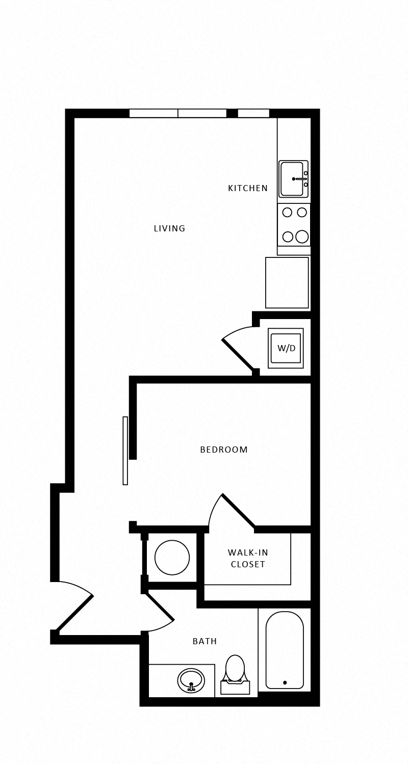 Apartment 2419 floorplan