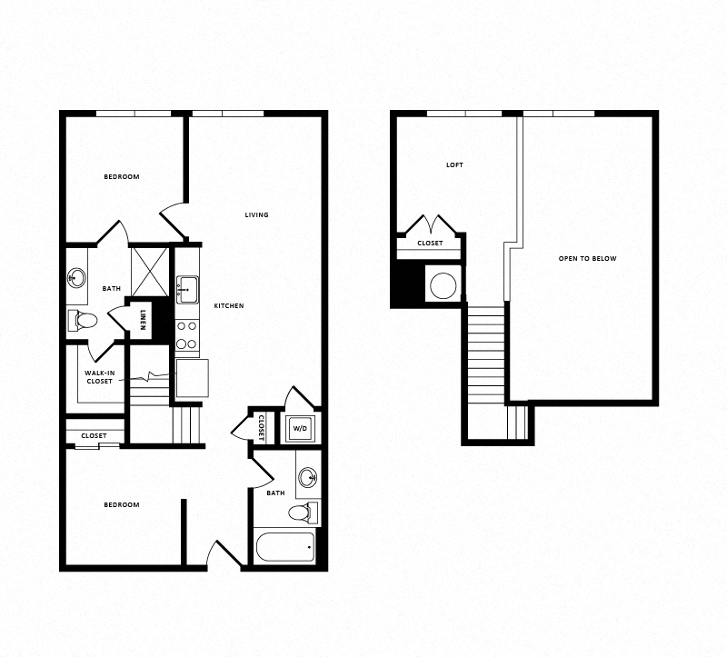 Apartment 1725 floorplan