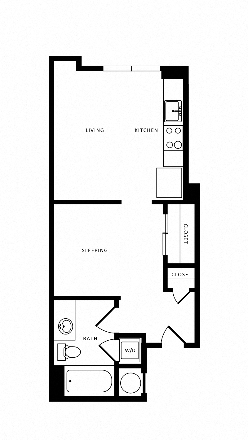 Apartment 2421 floorplan