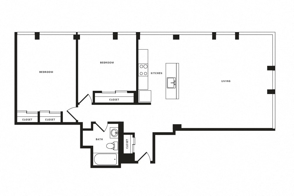 Apartment S804 floorplan
