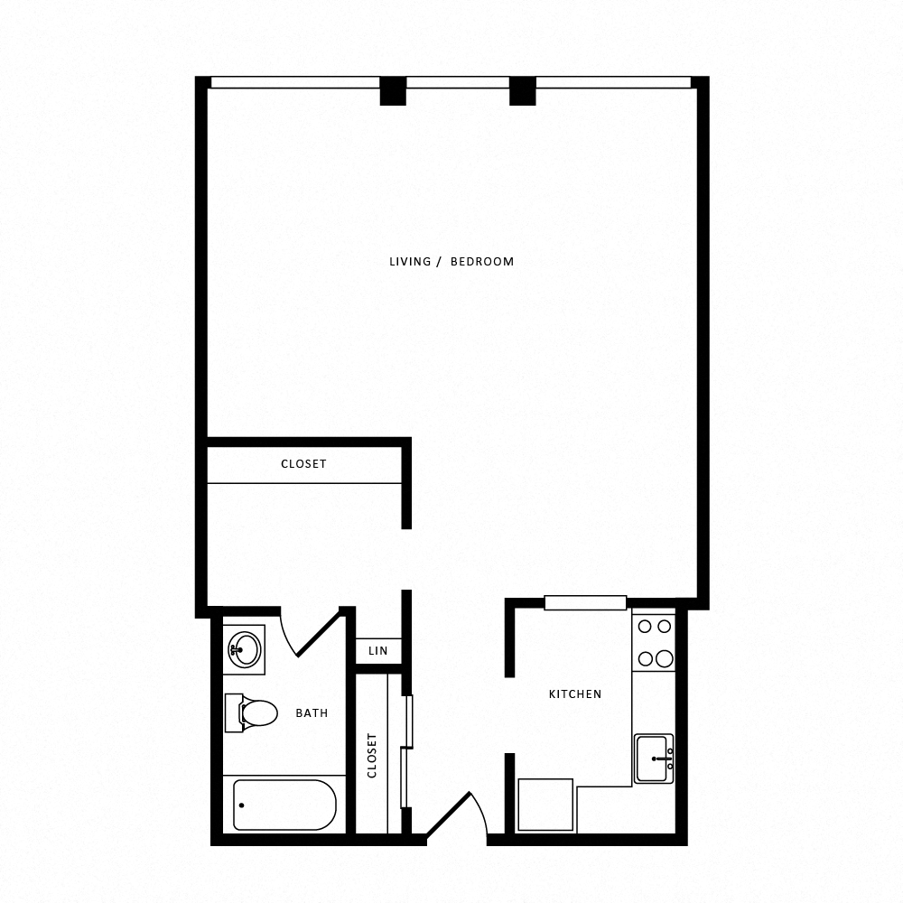 Apartment N103 floorplan