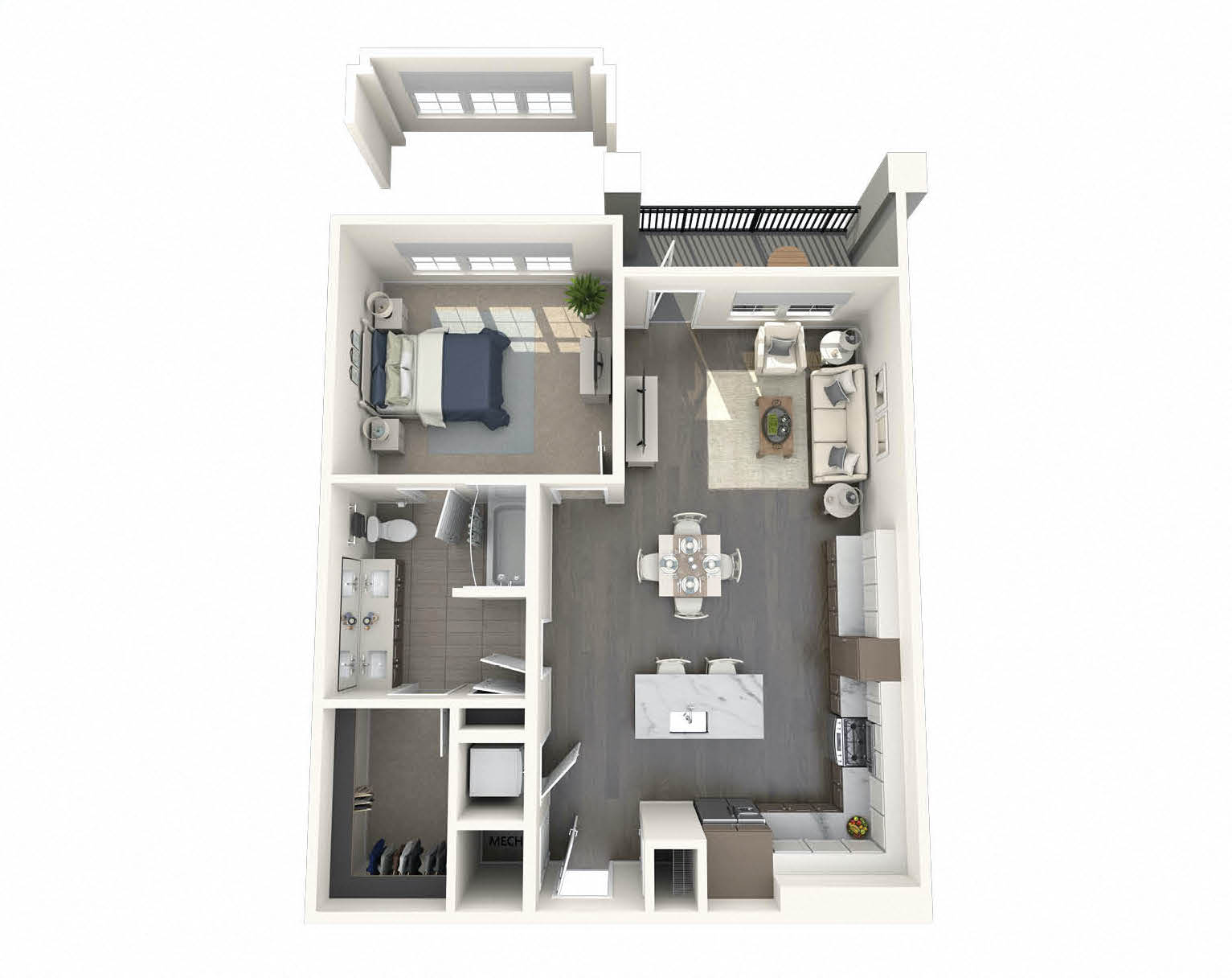 A2 floor plan