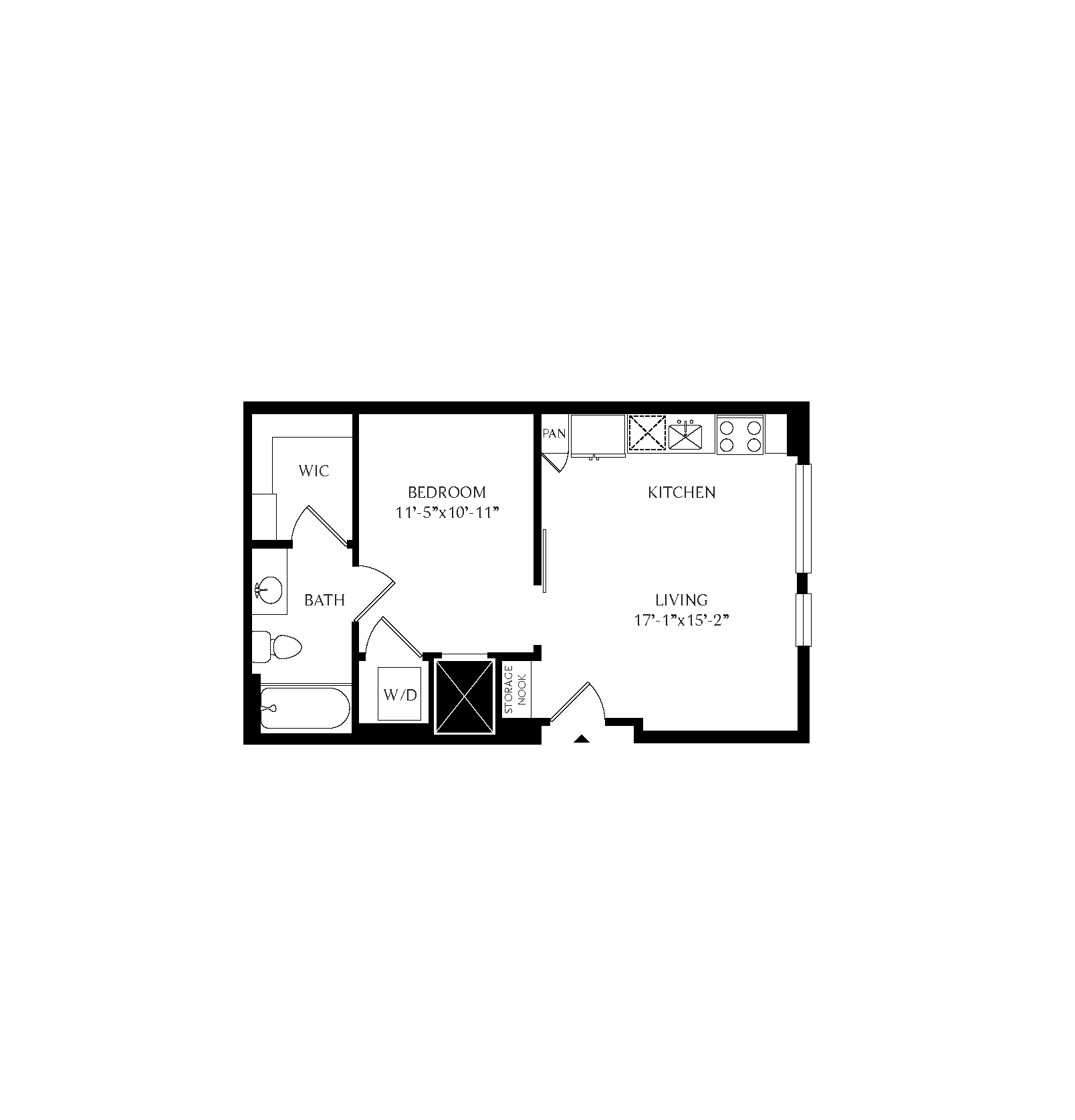 0A floor plan