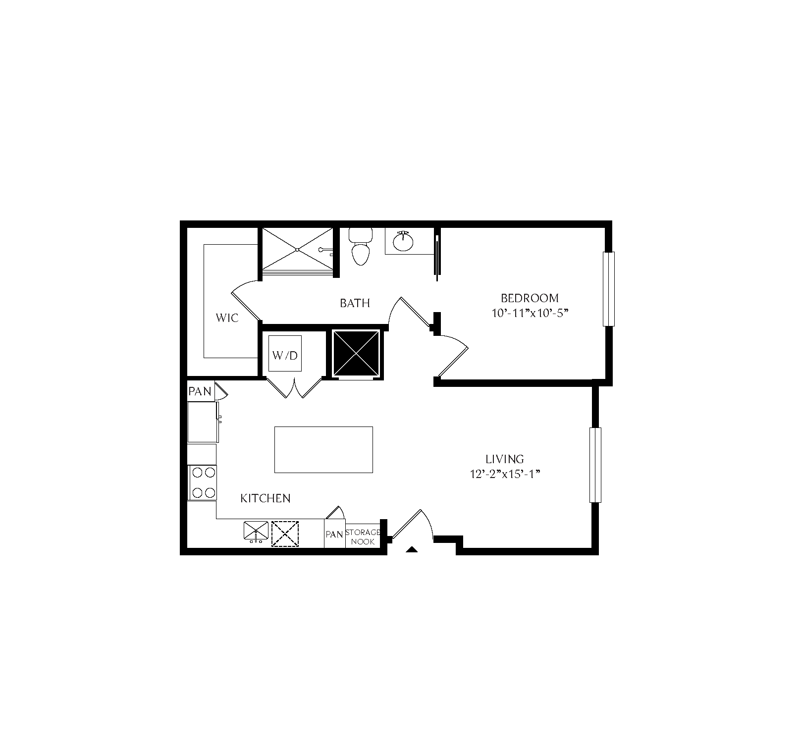 1B..2 floor plan