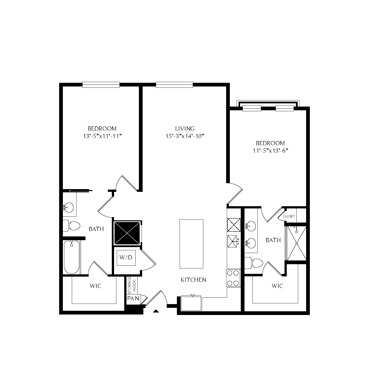 2B.1 floor plan