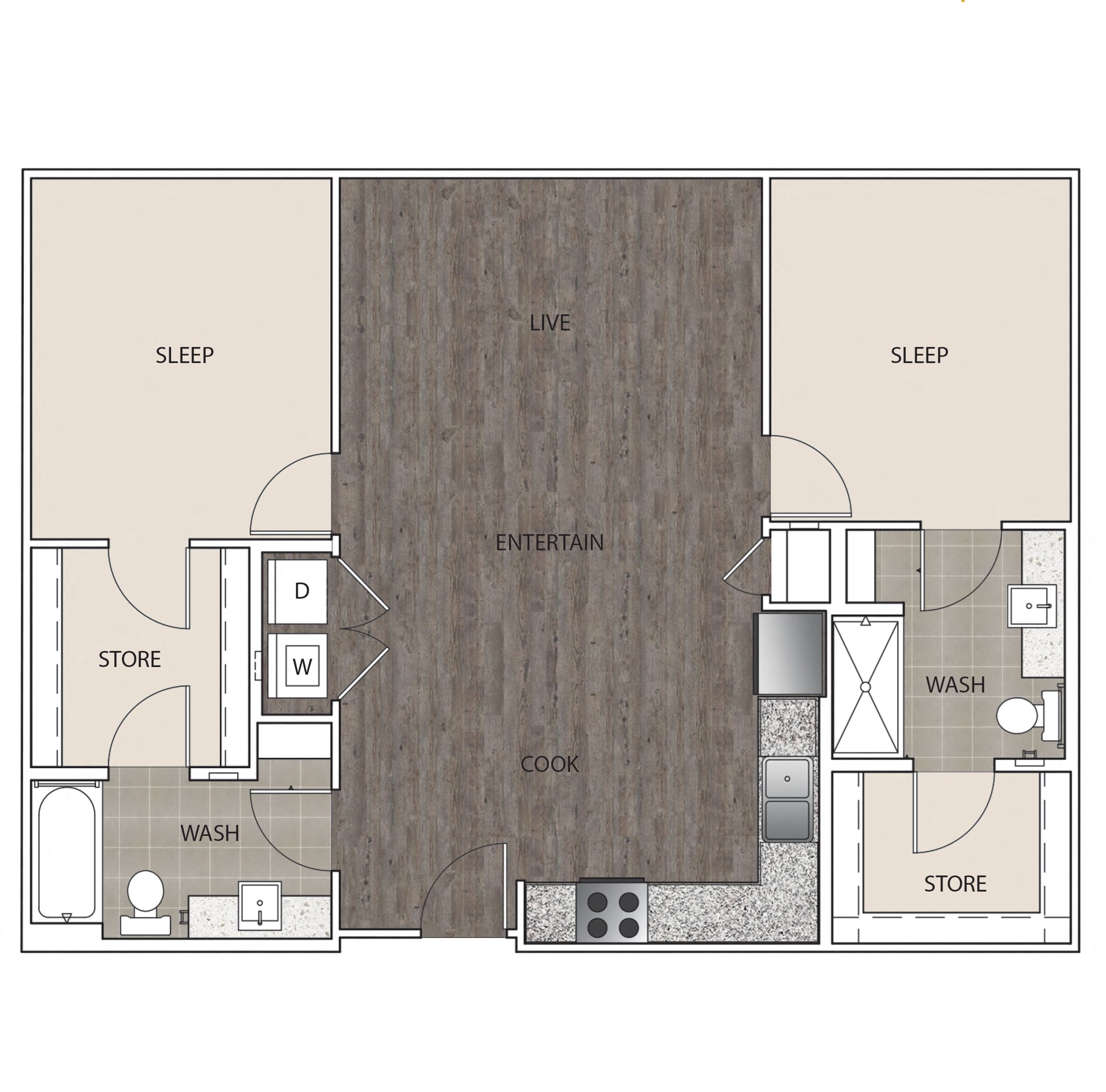 Floor Plan 2A