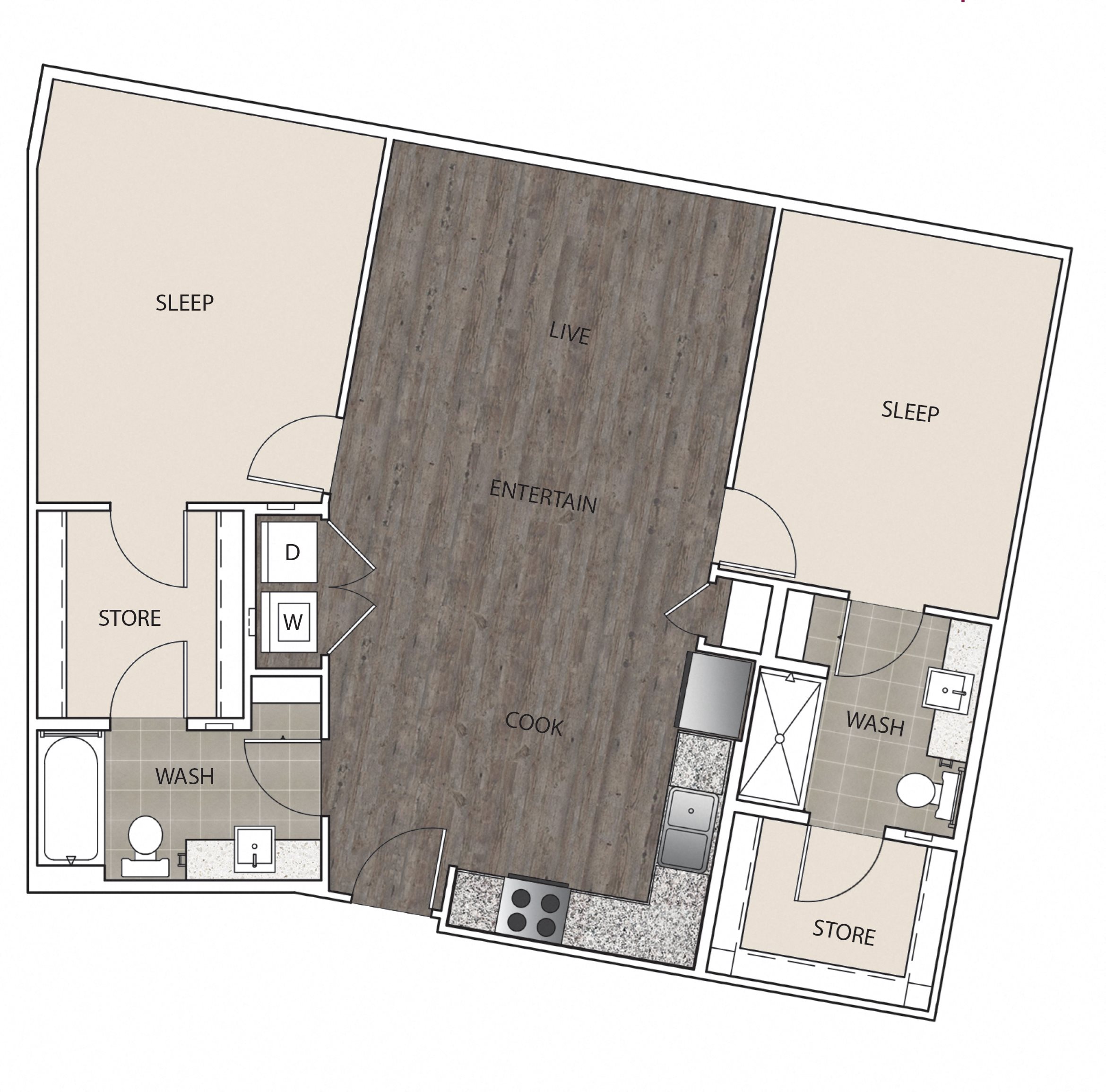 Floor Plan 2C