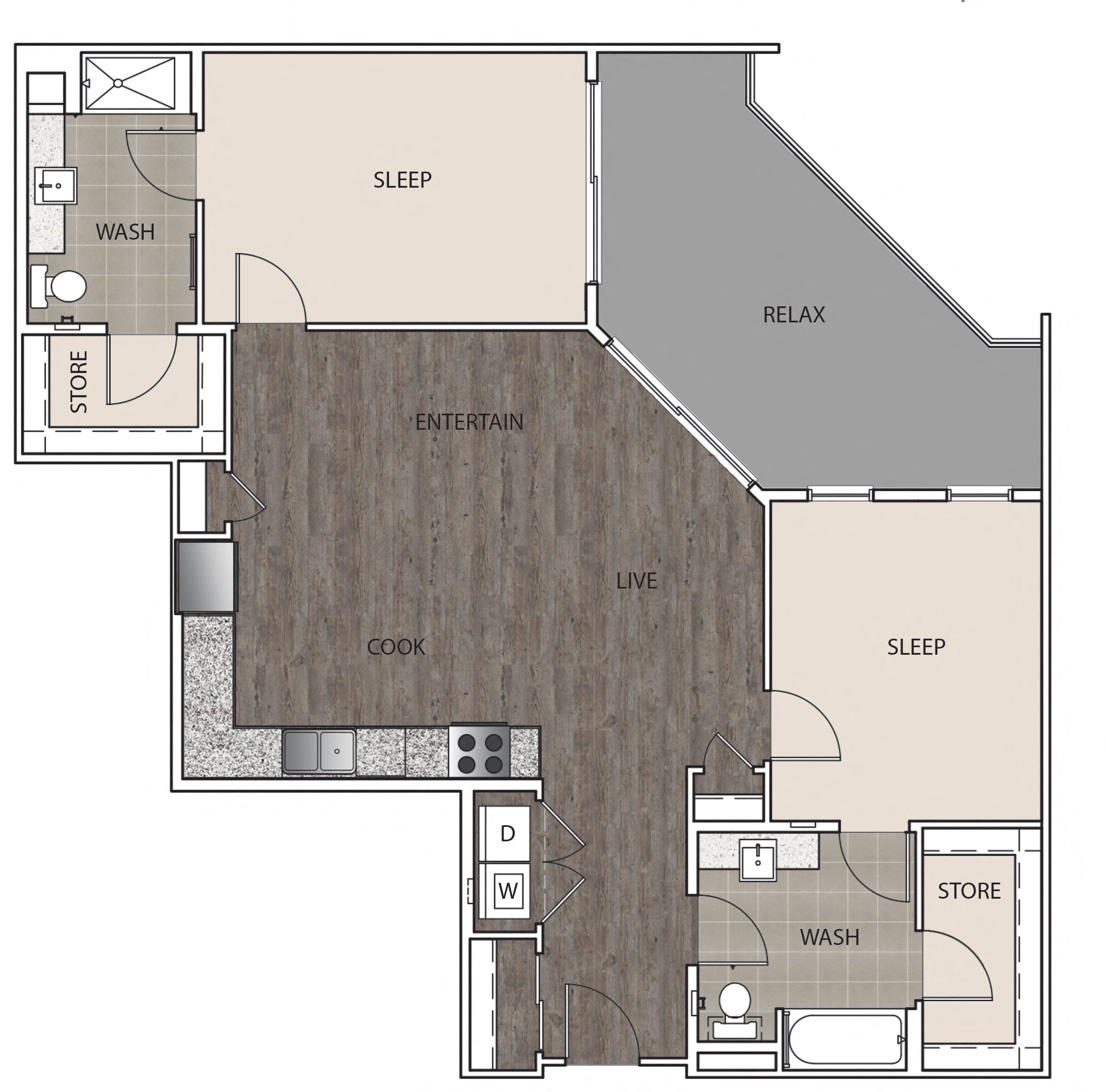 Floor Plan 2E