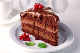 sweet chocolate cake