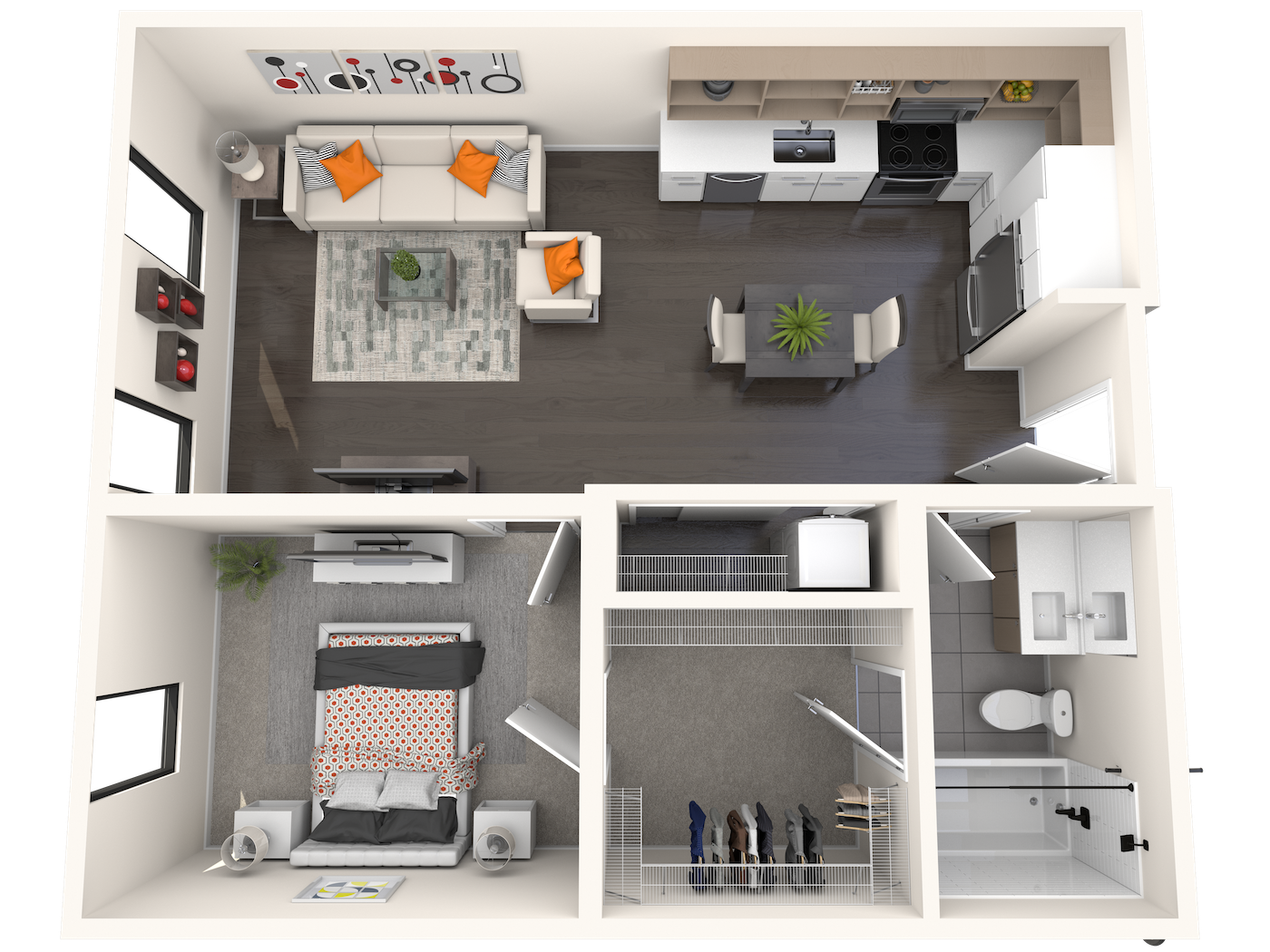 The Flats - Floor Plans - Market Station