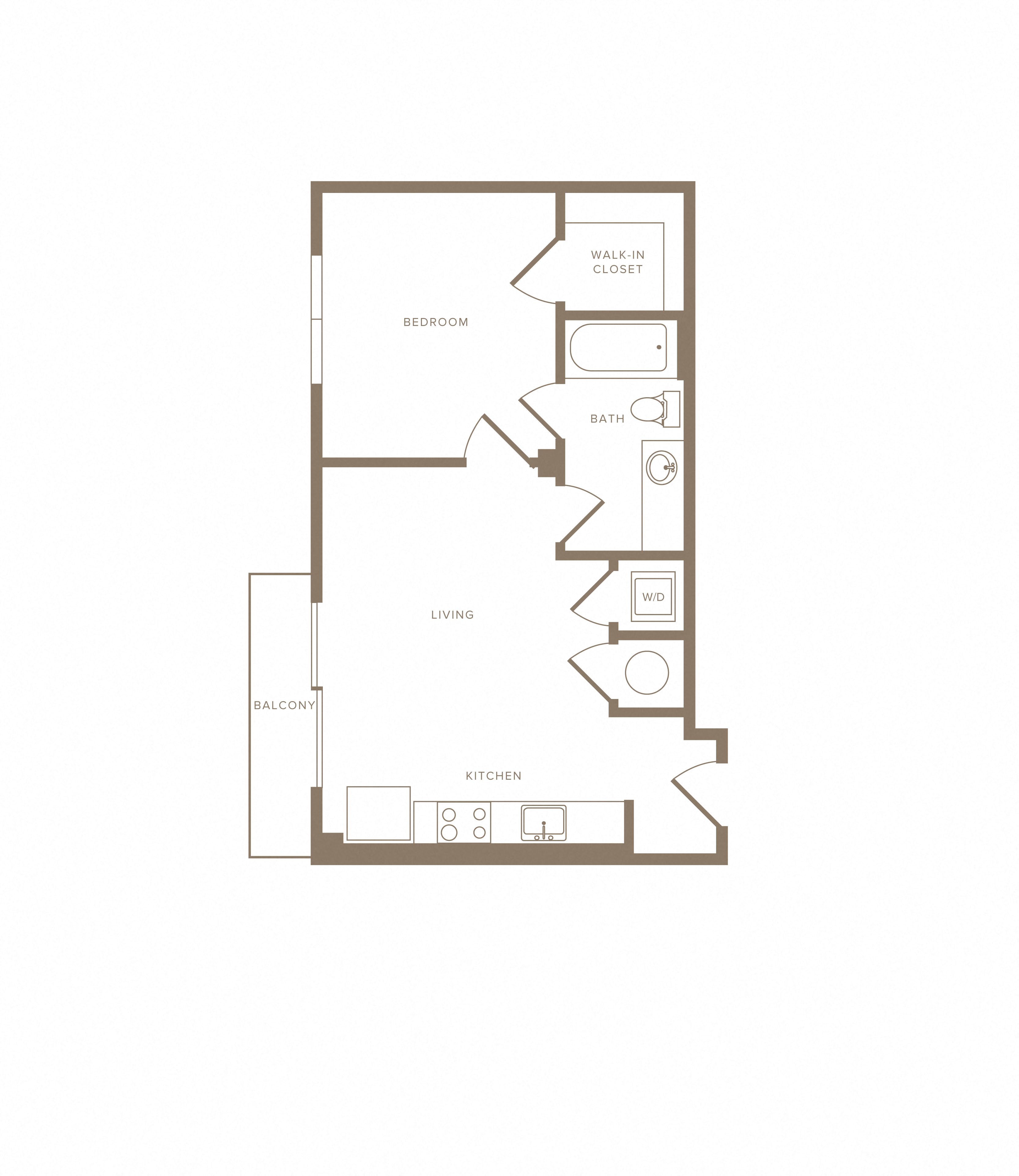 Apartment F-716 floorplan