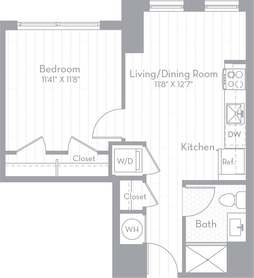 Apartment 0636 floorplan