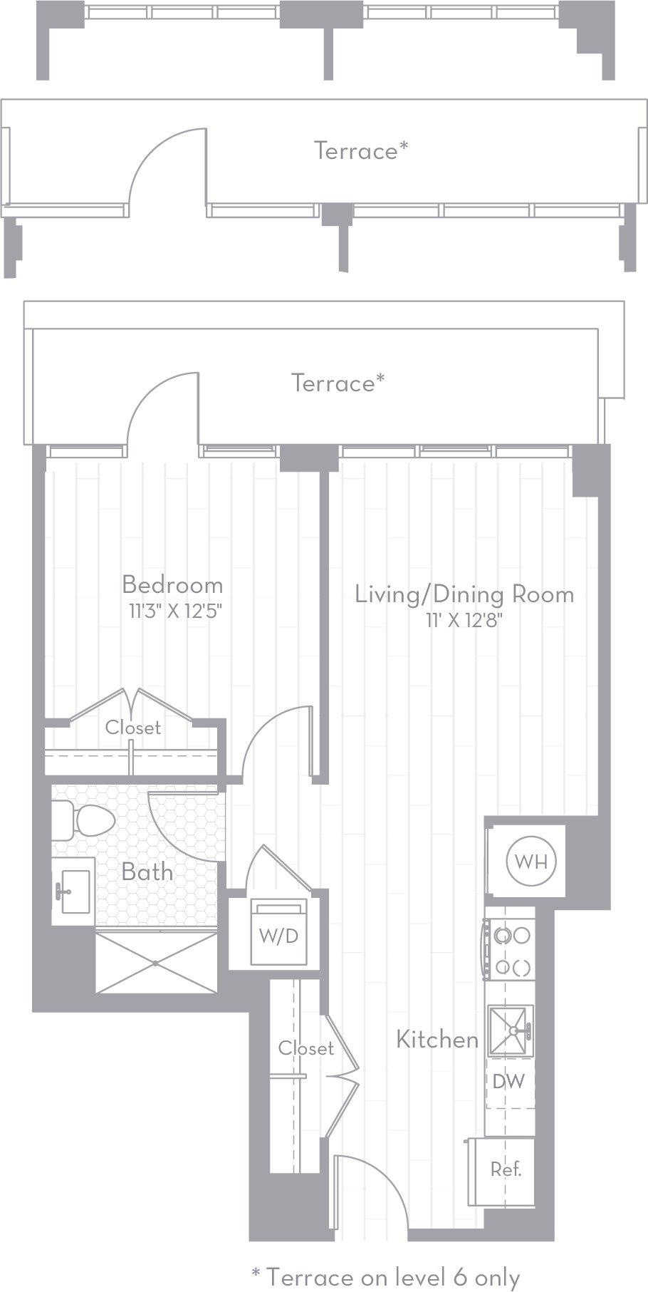 Apartment 0534 floorplan