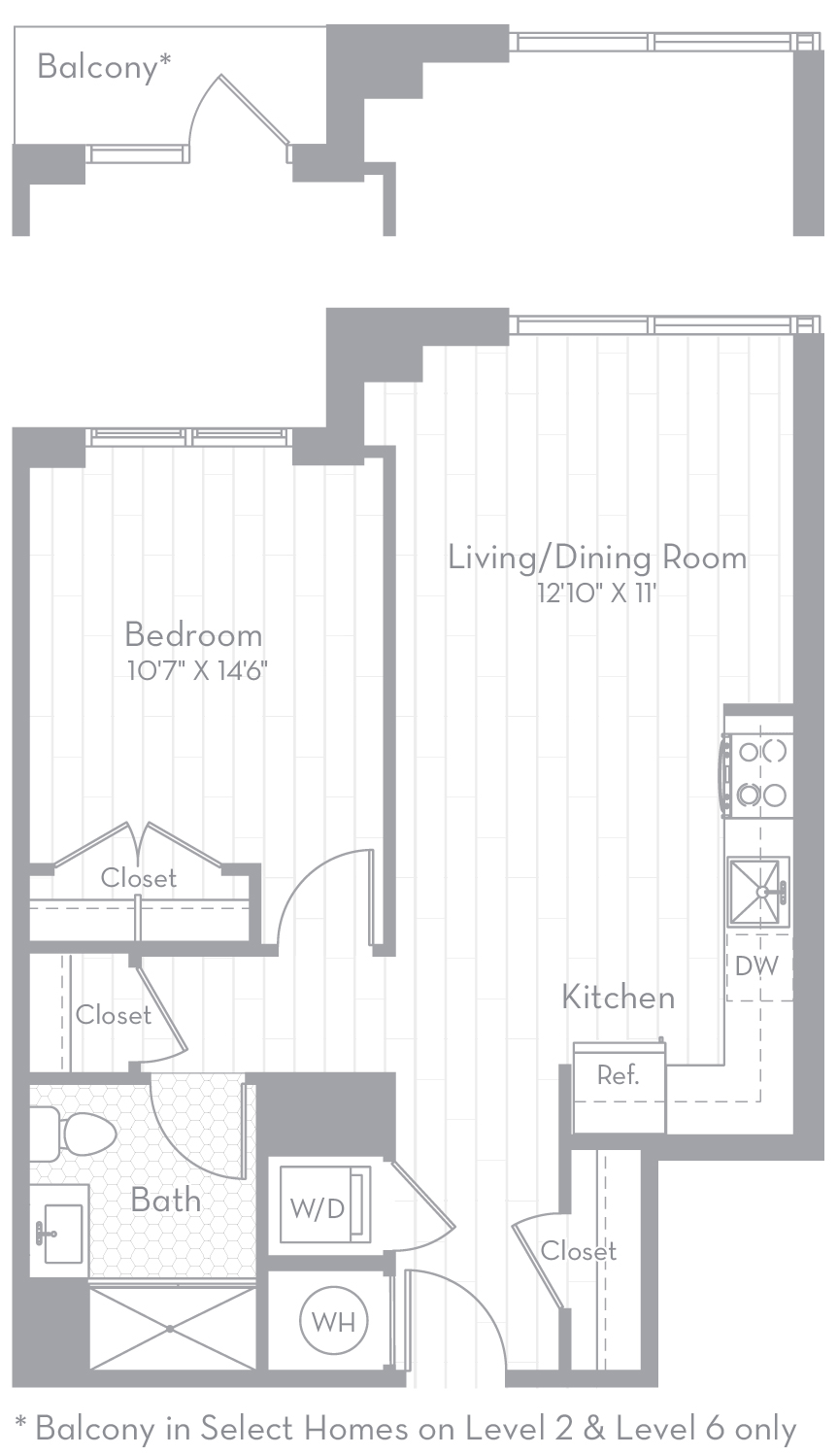 Apartment 0203 floorplan