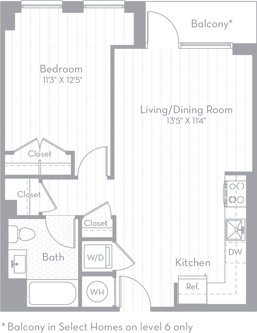 Apartment 0308 floorplan