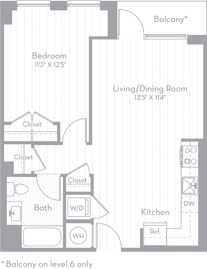 Apartment 0209 floorplan