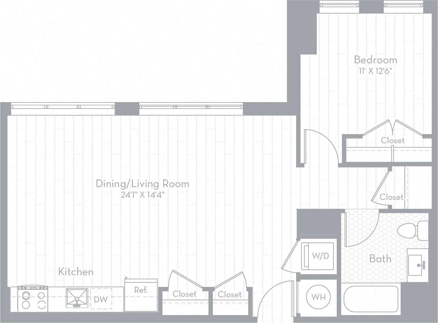 Apartment 0830 floorplan