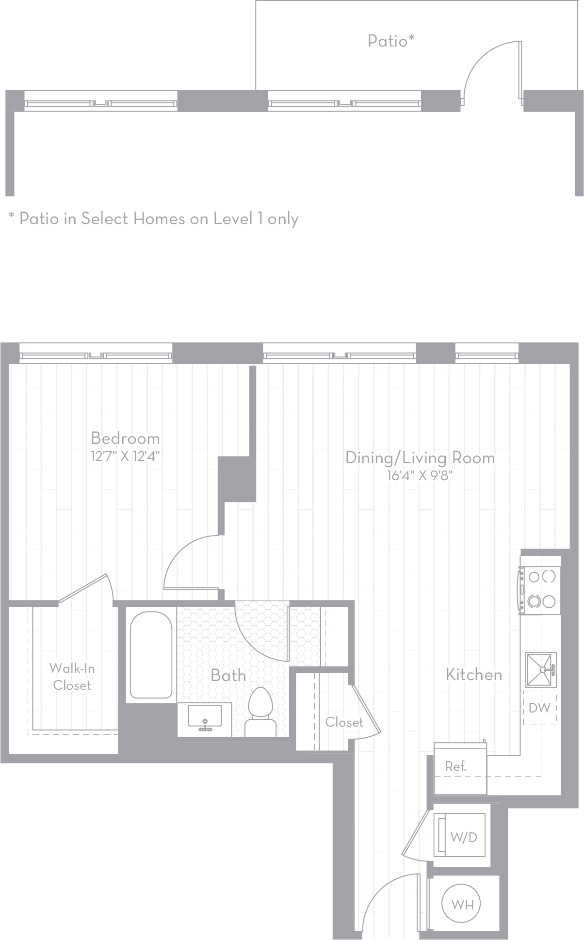 Apartment 0155 floorplan