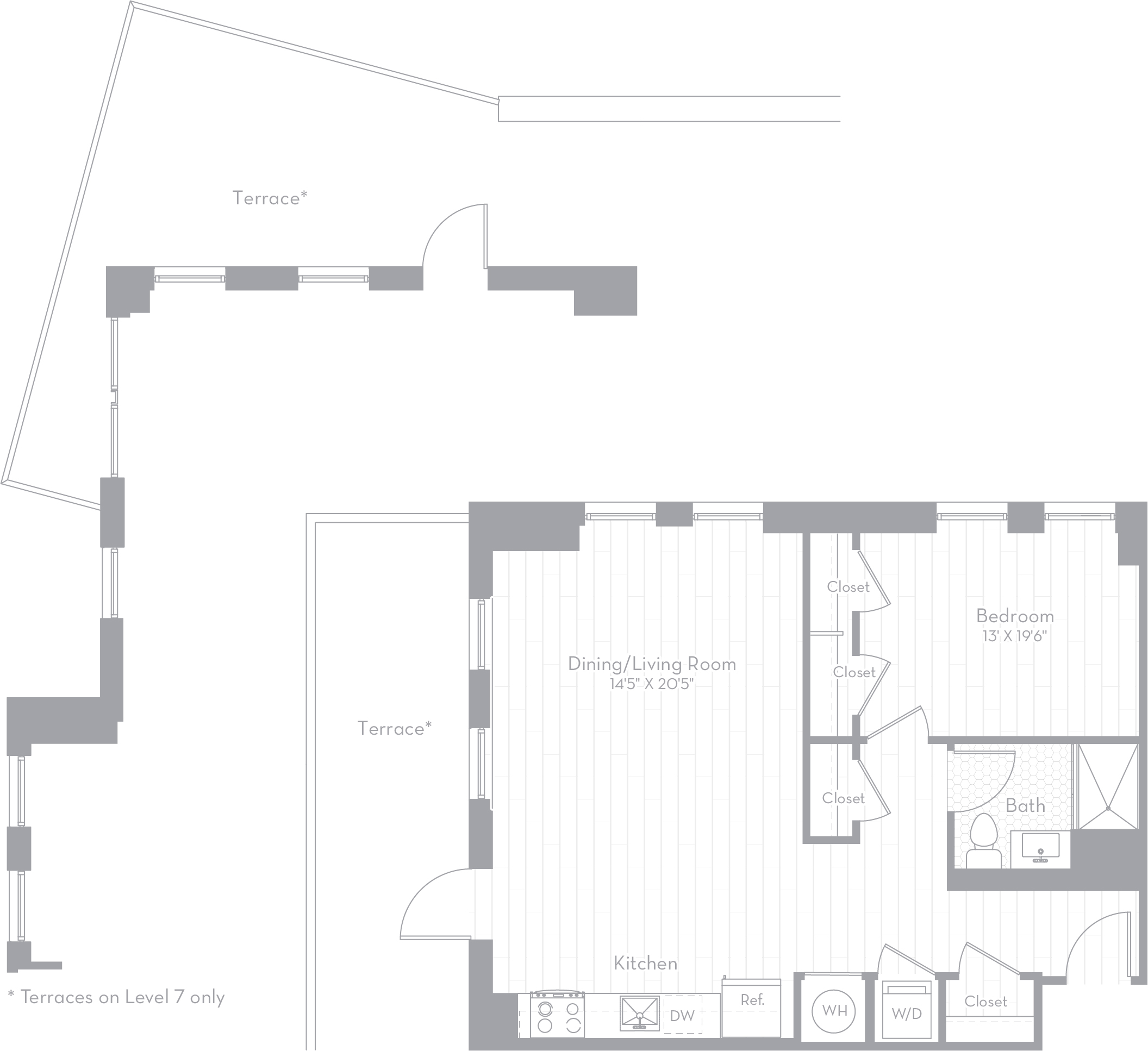 Apartment 0738 floorplan