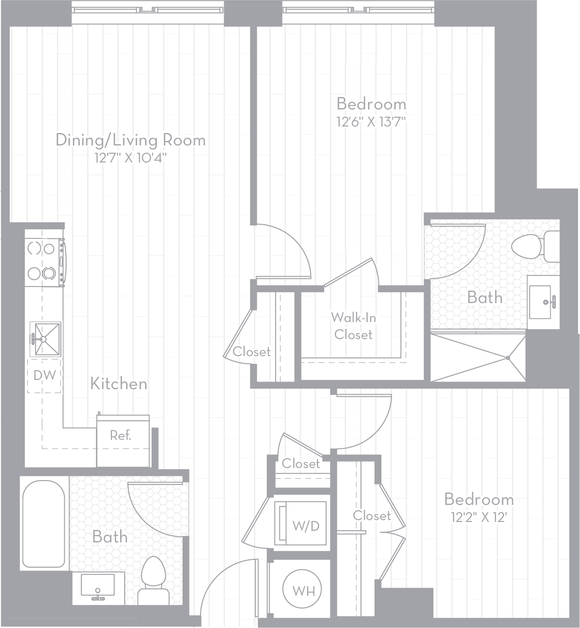 Apartment 1046 floorplan