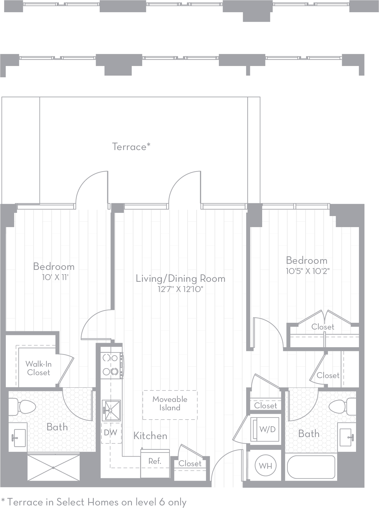 Apartment 0742 floorplan
