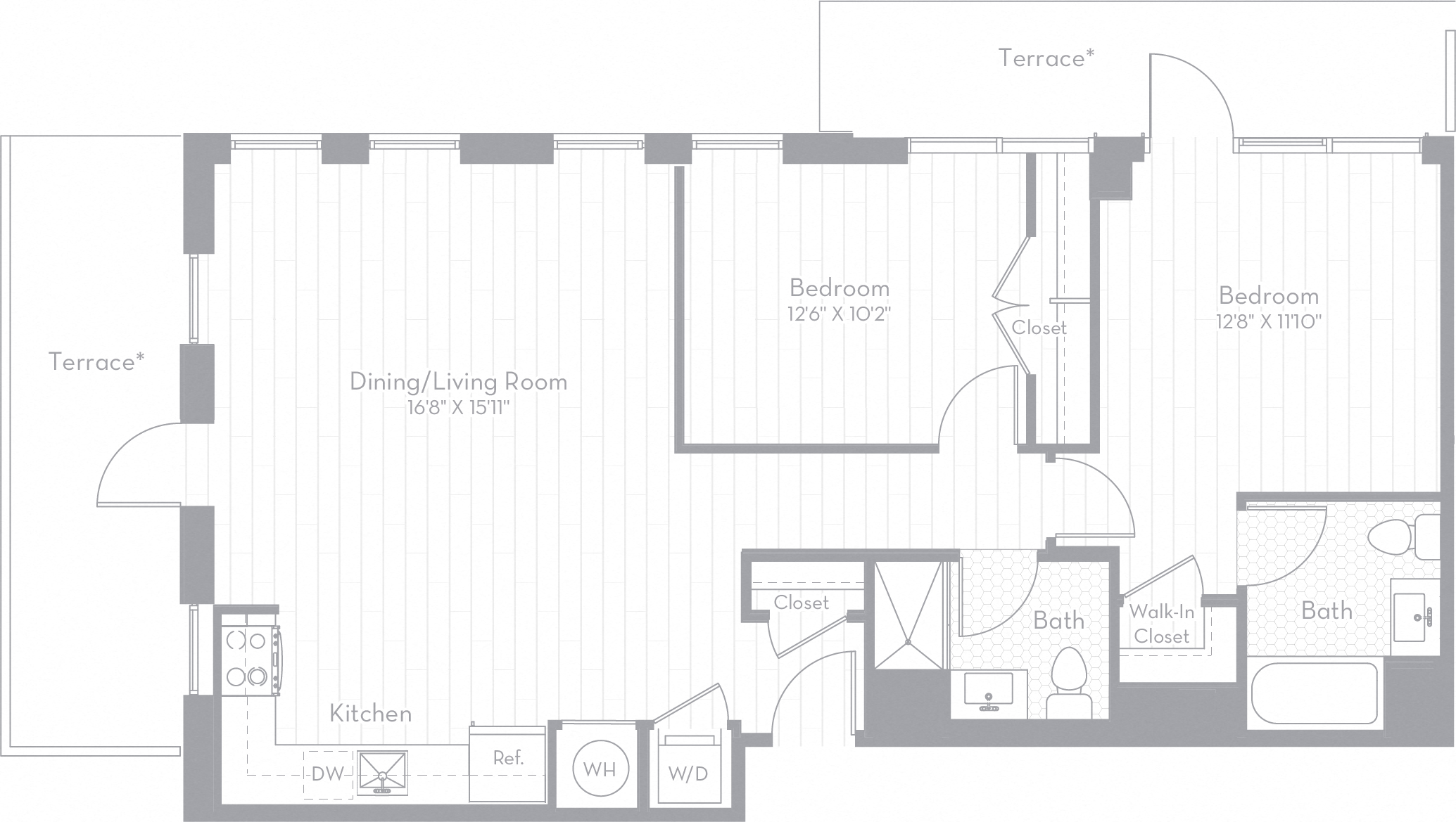 Apartment 1026 floorplan