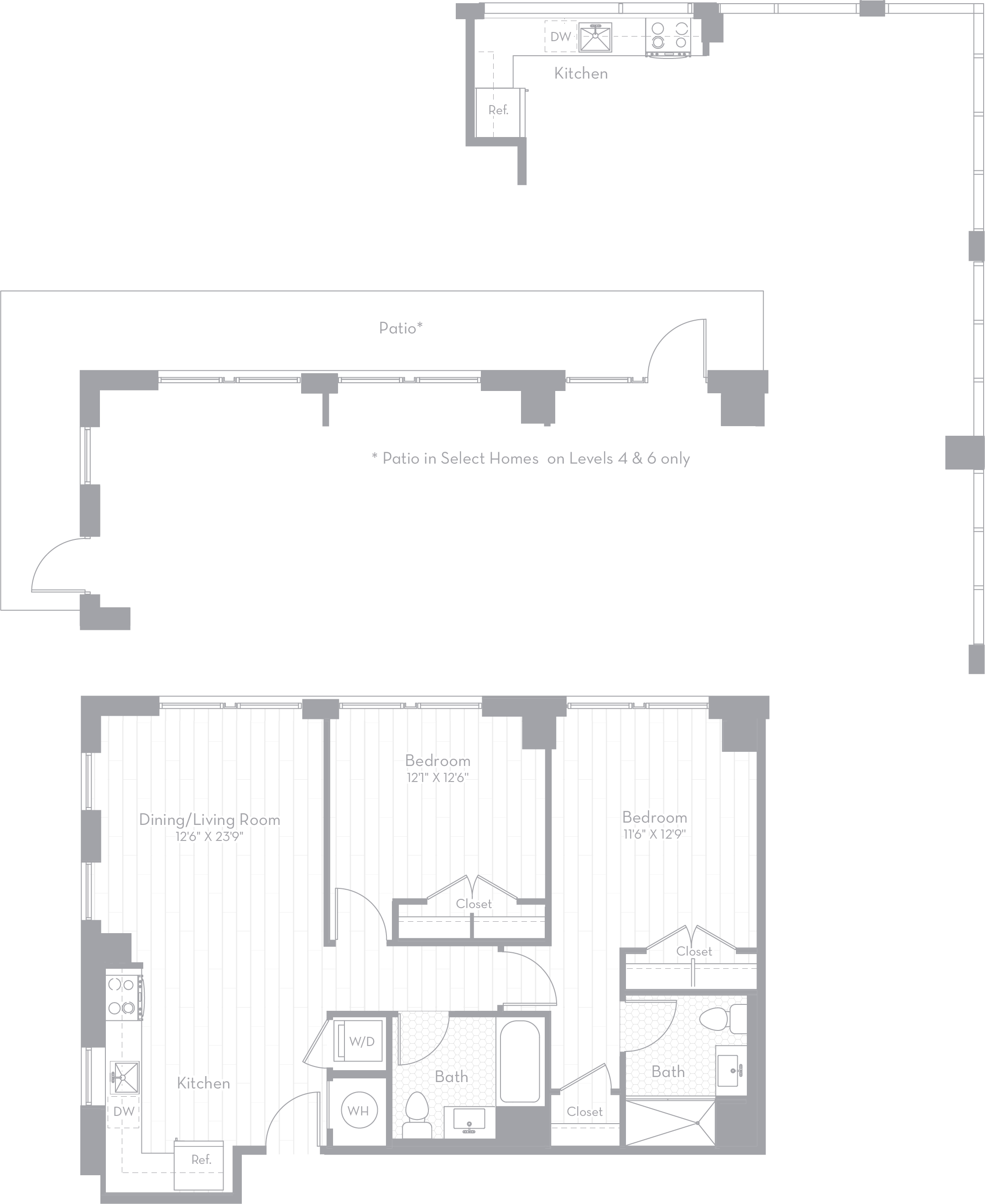 Apartment 0558 floorplan