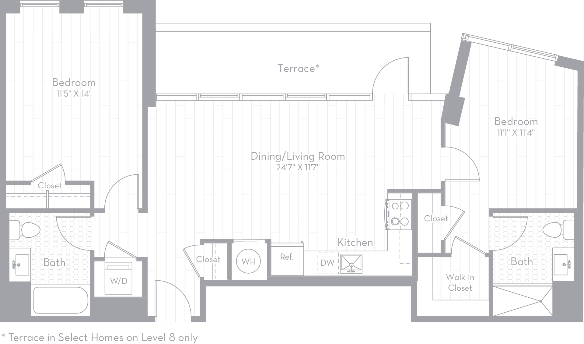 Apartment 0933 floorplan