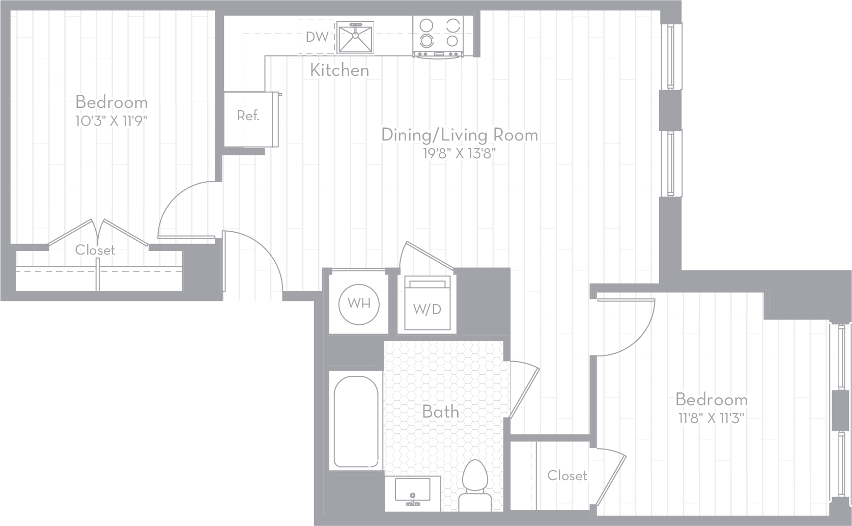 Apartment 0630 enlarge view