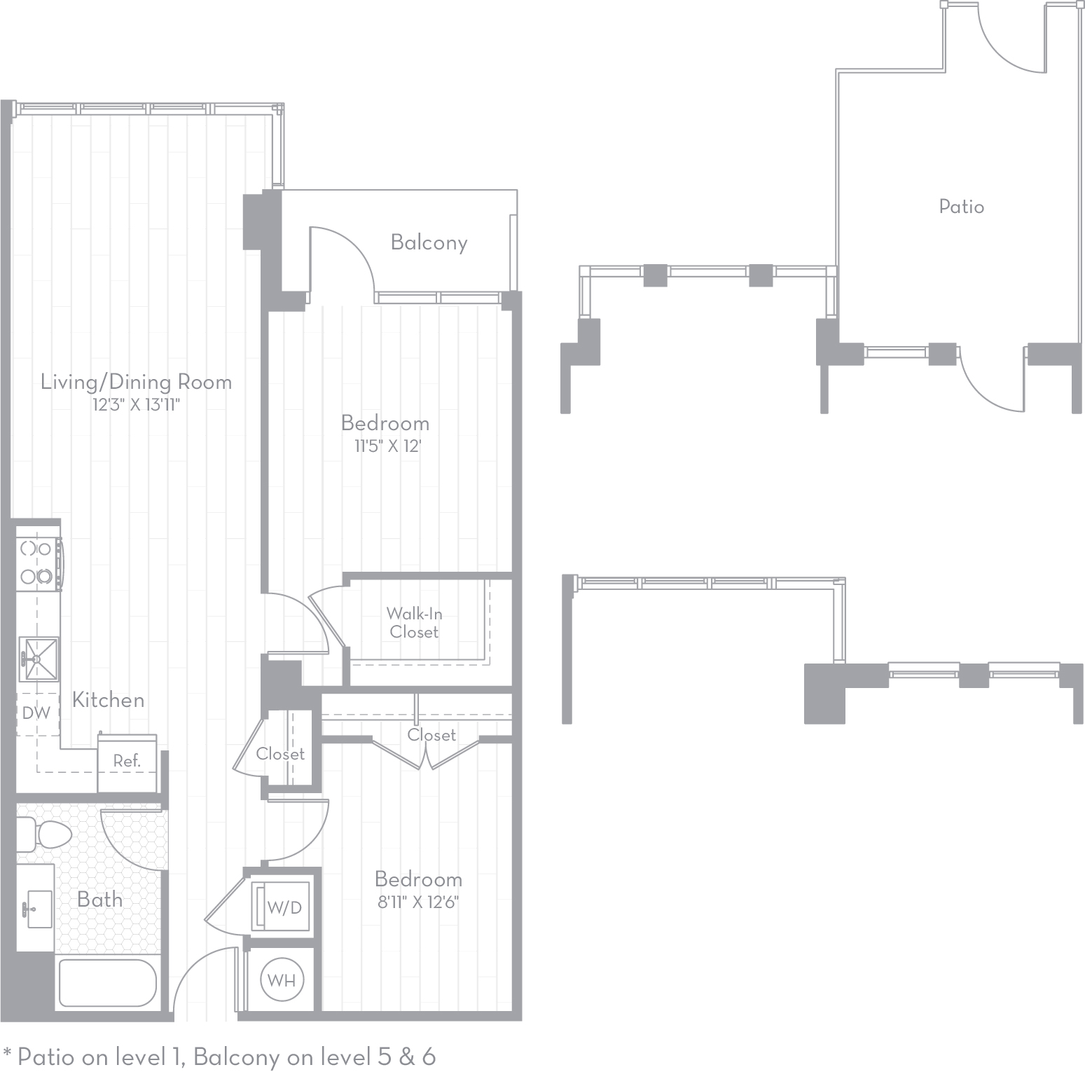 Apartment 0215 floorplan