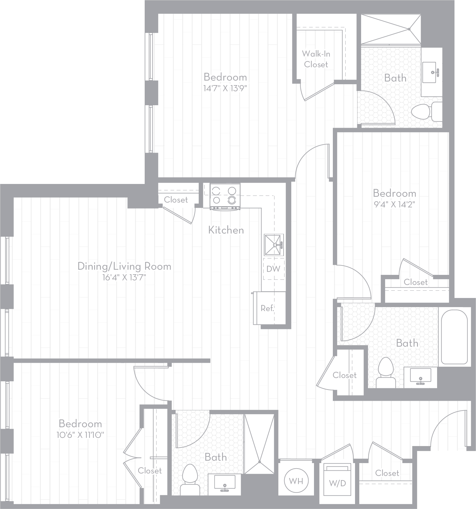 Apartment 0338 enlarge view