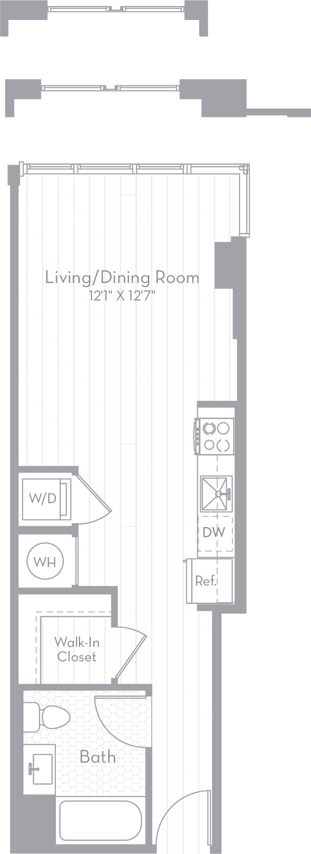 Apartment 0345 floorplan