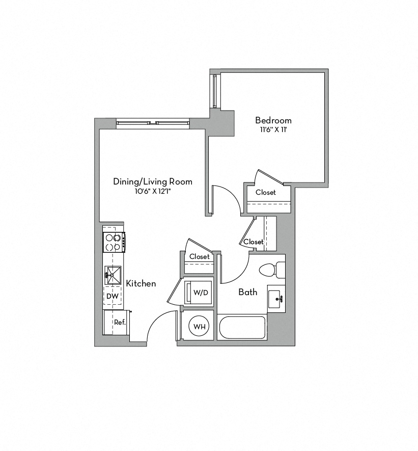 Apartment 0543 floorplan