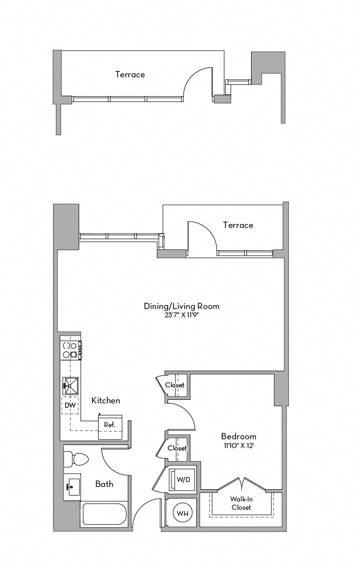 Apartment 0622 floorplan