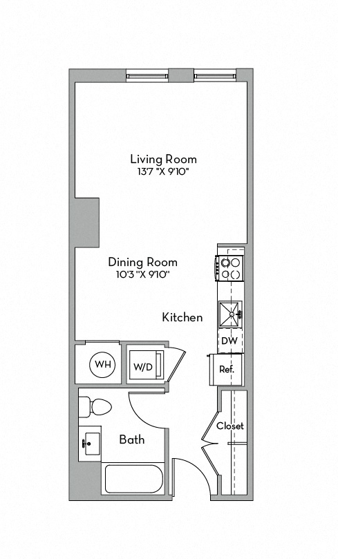 Apartment 0629 floorplan