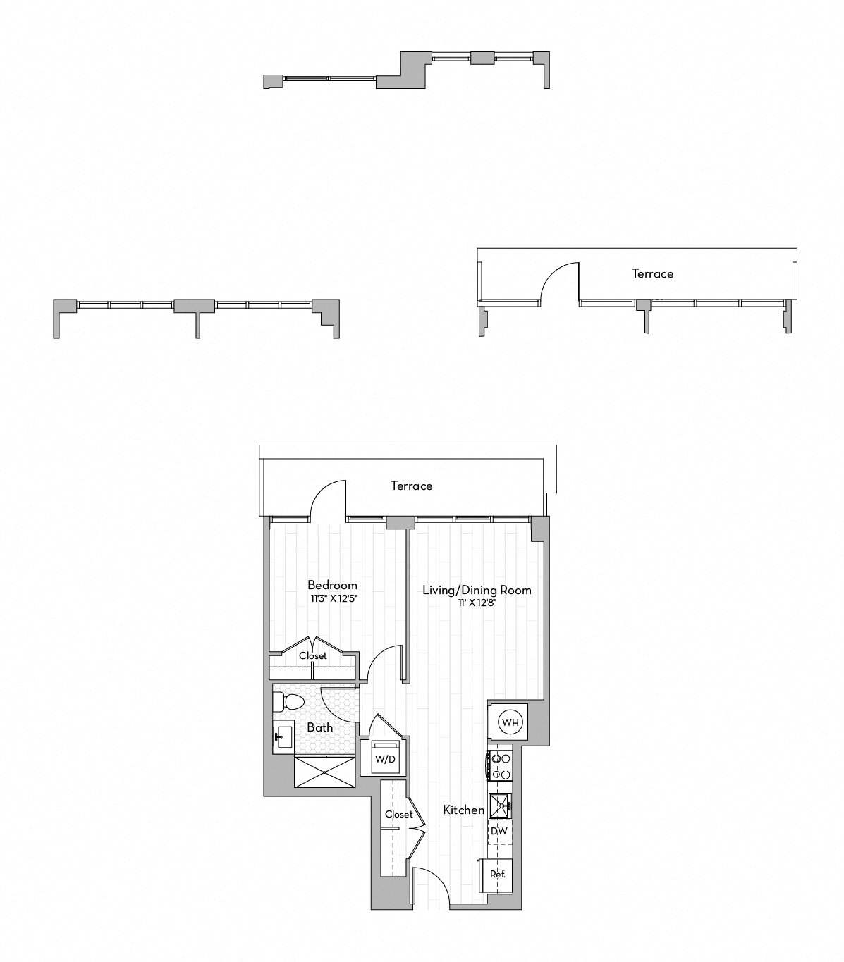 Apartment 0732 floorplan
