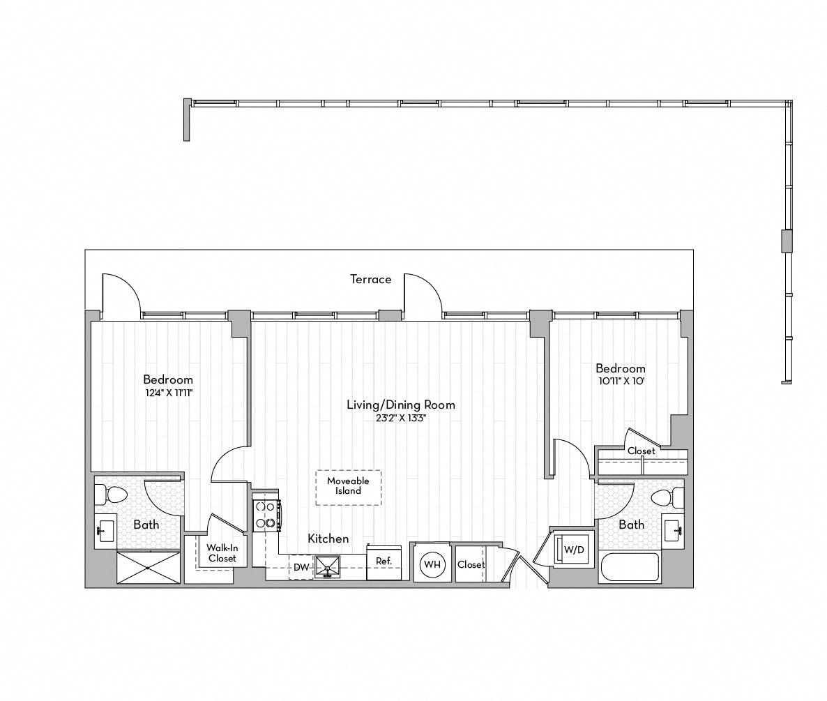 Apartment 0842 floorplan