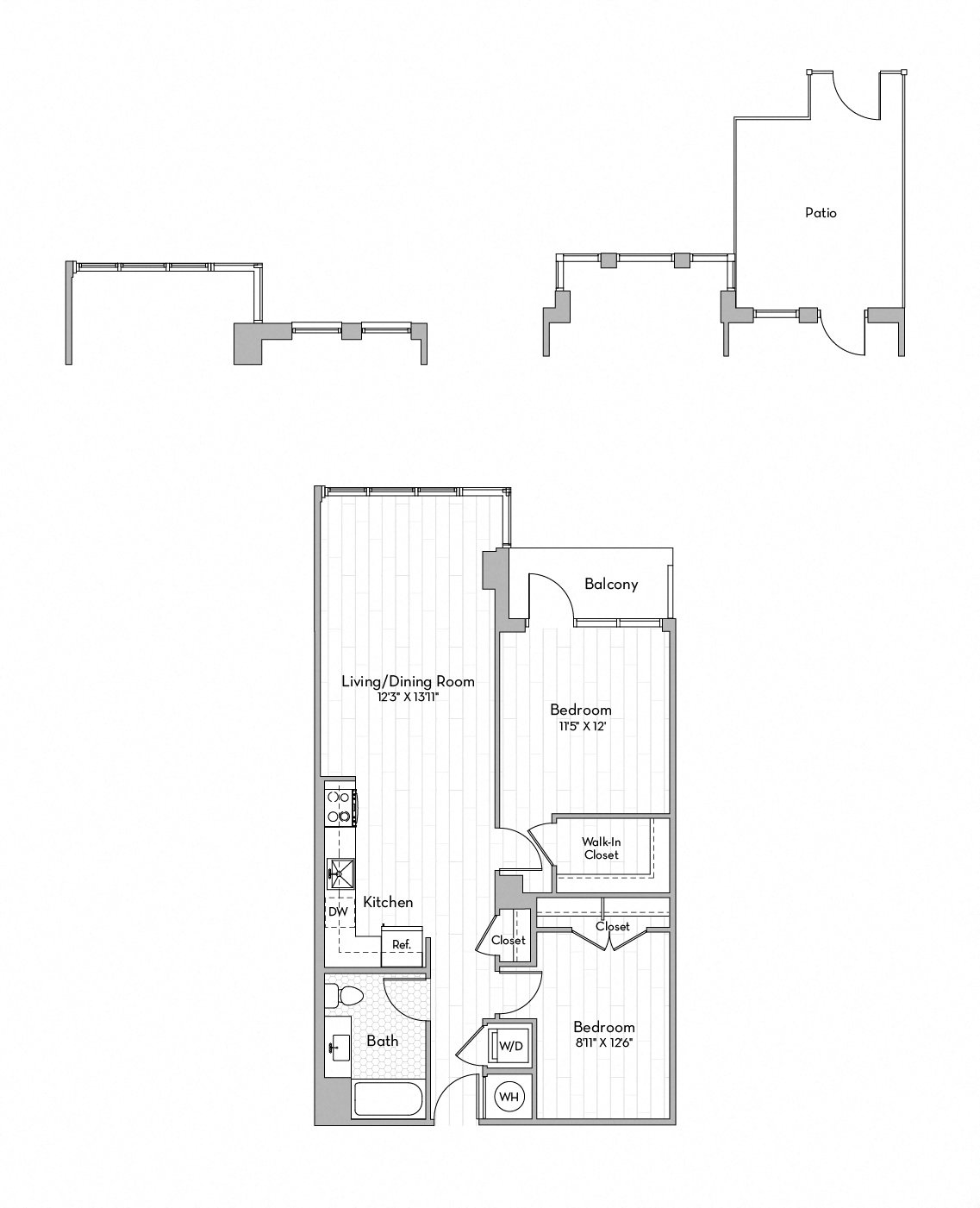 Apartment 0518 floorplan