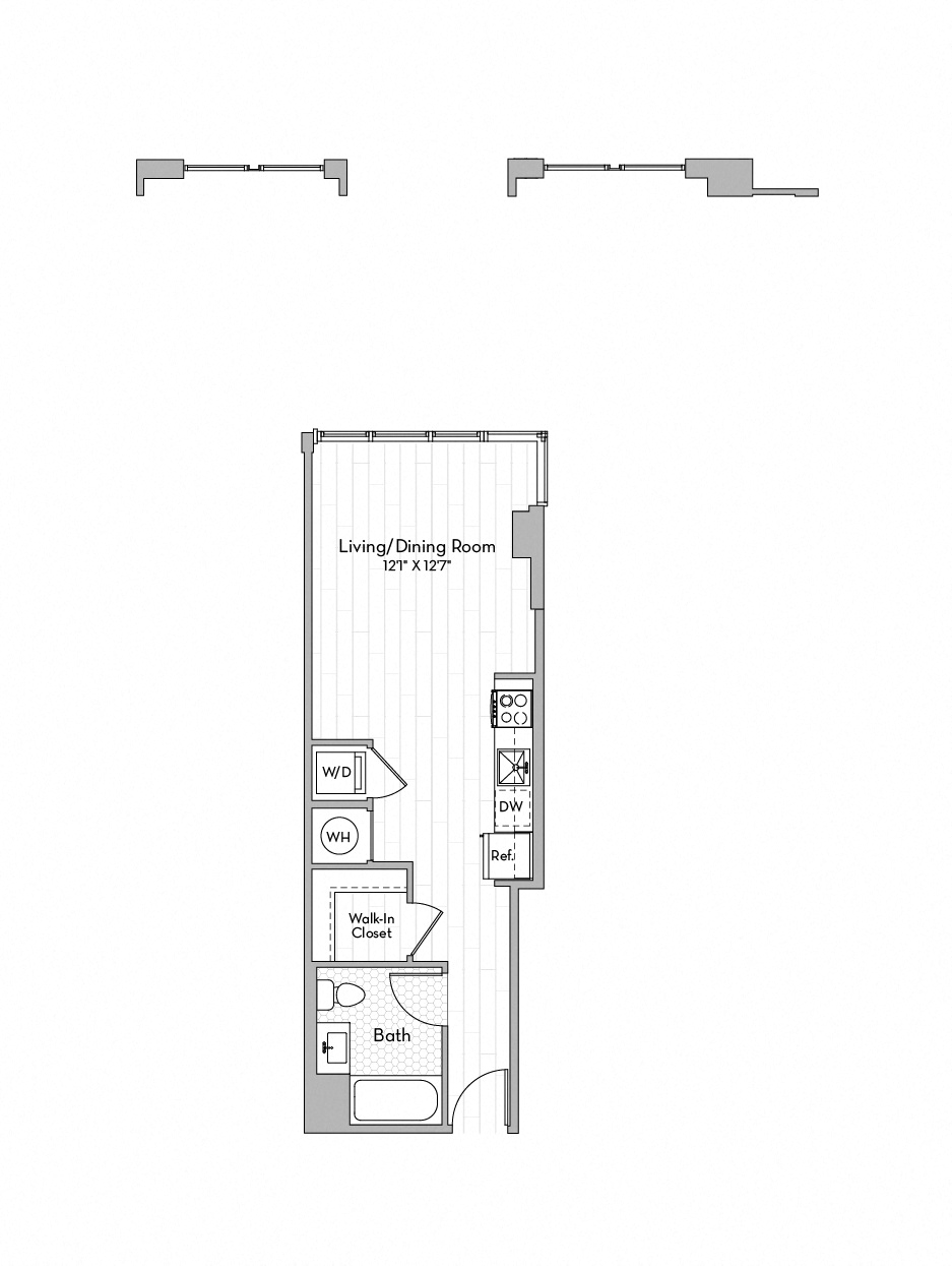 Apartment 0745 floorplan