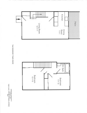 2 Bedroom Townhouse