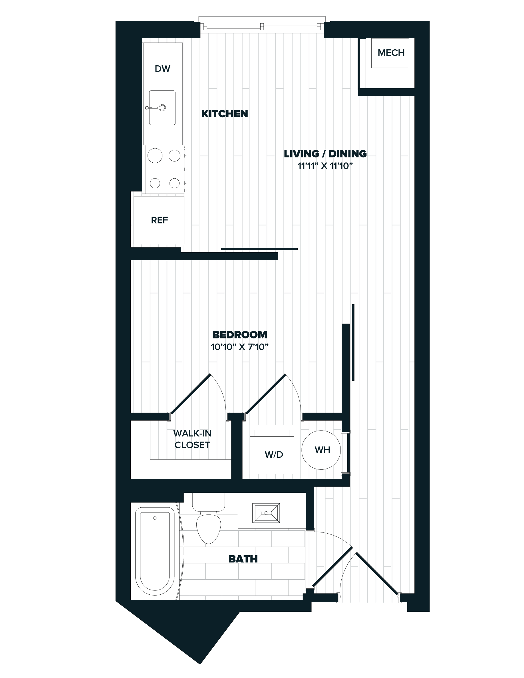 floorplan image of apartment 138