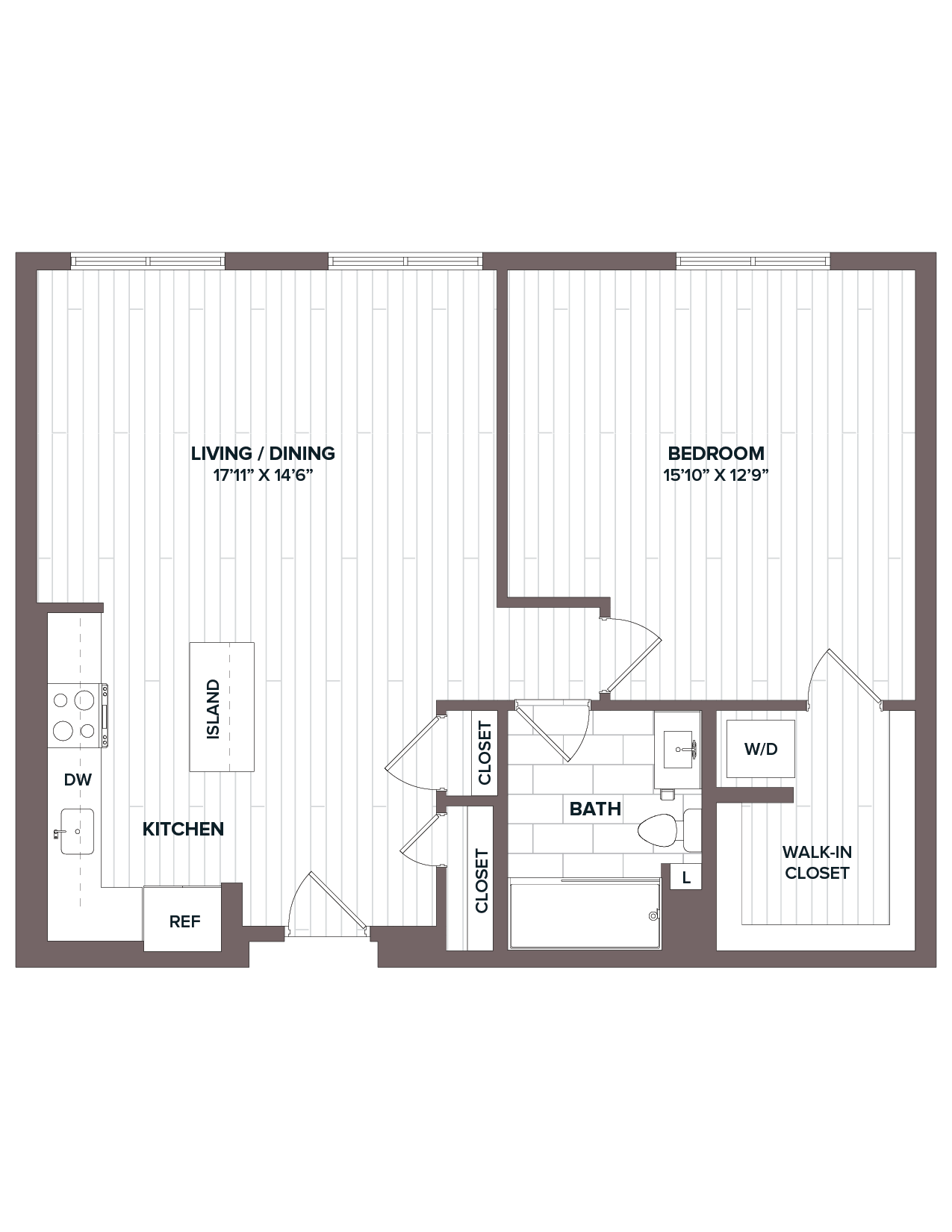 floorplan image of apartment C-616