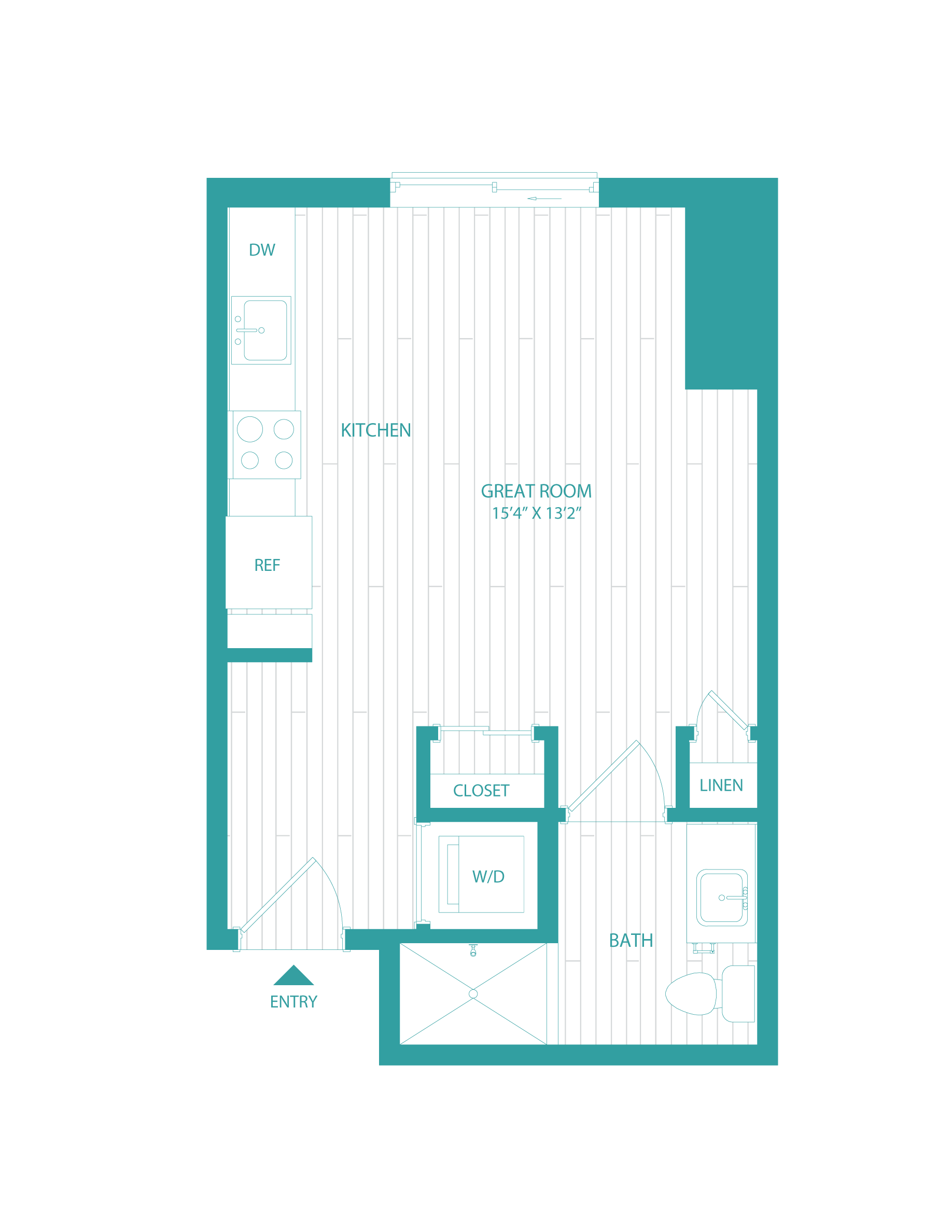 floorplan image of unit 0618