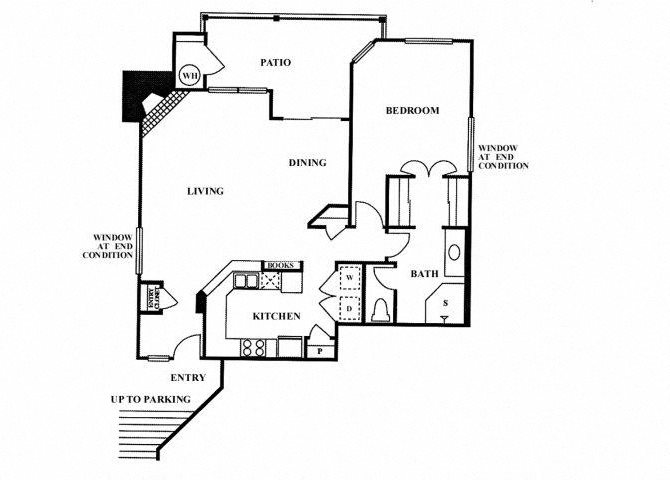 1CA floor plan.