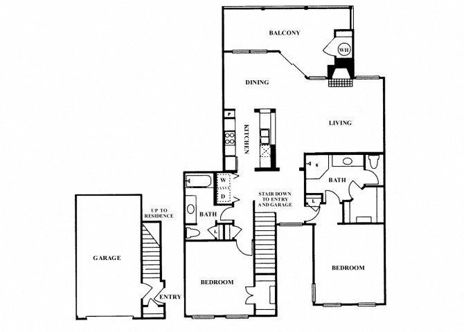 2C floor plan.