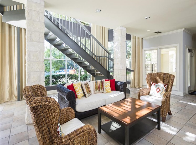 townhome interior living room