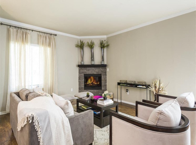 townhome interior living room